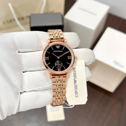 Emporio Armani gold edition watch