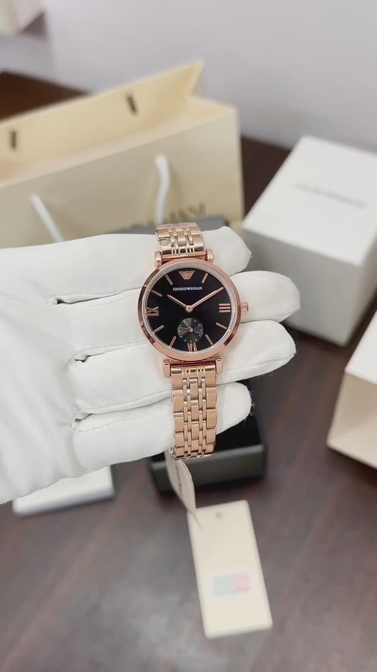 Emporio Armani gold edition watch